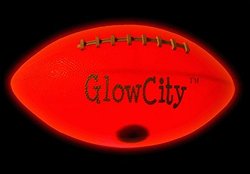 Official Size LED Light Up Football-Tough-Better Than Glow In The Dark
