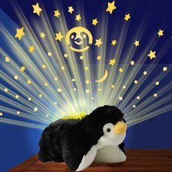 Pillow Pets Dream Lites – Playful Penguin 11″
