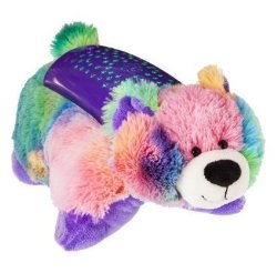 Pillow Pets Dream Lites Plush Night Light – Peace Bear 11″