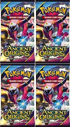 Pokemon Trading Card Game: XY – Ancient Origin Sealed Booster Pack x 4