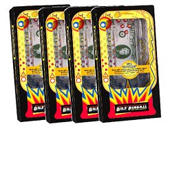 (Set of 4) Retro Pinball Money Machine Puzzles – Fun Challenging Gift Holder