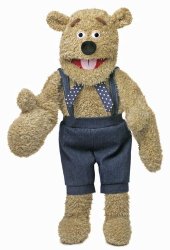 Silly Bear with Mitten Hands Animal Puppets Toys, 28 x 12 x 10 (in.)