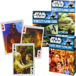 Star Wars Classic Trilogy Playing Cards – Set of 3 Decks