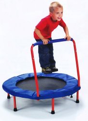 The Original Toy Company Fold & Go Trampoline (TM) – Exclusive Red Edition