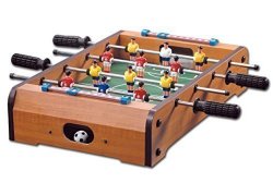 Wooden Classic Mini Table Top Foosball (Soccer) Game Set – 20″