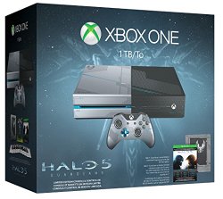 Xbox One 1TB Console – Halo 5: Guardians Limited Edition Bundle