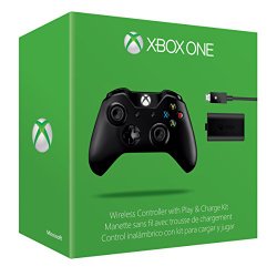 Xbox One Wireless Controller and Play & Charge Kit (Without 3.5 millimeter headset jack)