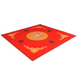 YMI Mahjong / Card / Game Table Cover – Red