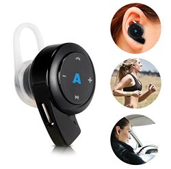 Abco Tech Mini Bluetooth Headset – Earpiece – with Hands Free Calling and Crystal Clear Sound