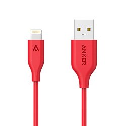 Anker PowerLine Lightning (3ft) Apple MFi Certified – The World’s Most Durable Lightning Cable / Charger Cord Perfect for iPhone 6s 6 Plus 5s 5, iPad mini 4 3 2 , iPad Pro Air 2 ()