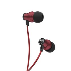 Brainwavz Delta Red IEM Earphones With Remote & Mic For Apple iPhone, iPad, iPod & Other Apple iOS Devices