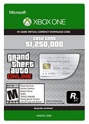 GTA V Great White Shark Cash Card – Xbox One [Digital Code]