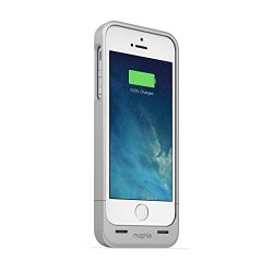 mophie Juice Pack Helium Battery Case for iPhone 5/5s (1,500mAh) – Silver