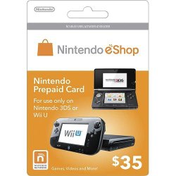 Nintendo eShop $35.00 Prepaid Card for 3DS or Wii U