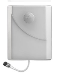 Wilson Electronics 700-2700 MHz Wall Mount Panel Antenna with F Female Connectors – Retail Packaging – White