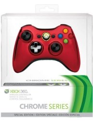 Xbox 360 Chrome Series Limited Edition Wireless Controller – Red