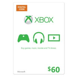 Xbox $60 Gift Card [Online Game Code]