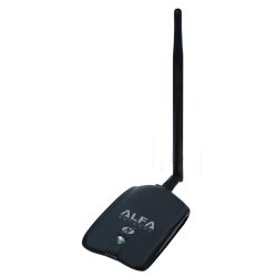 Alfa AWUS036NHA – Wireless B/G/N USB Adaptor – 802.11n – 150Mbps – 2.4 GHz – 5dBi Antenna – Long Range – Atheros Chipset – Windows XP / Vista 64-Bit /128-Bit Windows 7 Compatible