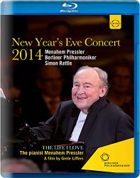 Berliner Philharmoniker – New Year’s Eve Concert 2014 – Simon Rattle, Menahem Pressler [Blu-ray]