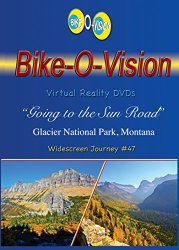 Bike-O-Vision Cycling Video- Going to the Sun Rd, Glacier National Park, Montana (BR #47) [Blu-ray]