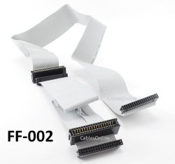 CablesOnline 36 inch Universal Floppy Drive Ribbon Cable for 3.5 or 5.25in Drives, (FF-002)