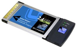 Cisco-Linksys WPC54G Wireless-G Notebook Adapter