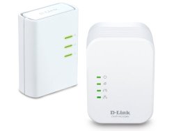 D-Link PowerLine AV+ Network and Wi-Fi Extender Mini Adapter Kit (DHP-W311AV)