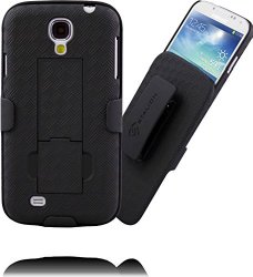 Galaxy S4 Belt Clip Case : Stalion Secure Holster Shell & Kickstand Combo
