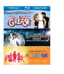 Grease/Saturday Night Fever/Hairspray (3FE)(BD) [Blu-ray]