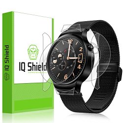 IQ Shield LiQuidSkin – Huawei Watch Screen Protector + Full Body (Front & Back) with Lifetime Replacement Warranty – High Definition (HD) Ultra Clear Smart Film