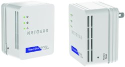 NETGEAR Powerline 500 Nano 1 GigE Port Starter Kit (XAVB5101)