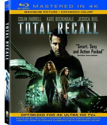 Total Recall (Mastered in 4K) (Single-Disc Blu-ray + UltraViolet Digital Copy)