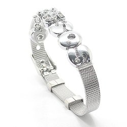 Fanstown 5SOS accessories handmade titanium letter diamond heart wristband bracelet