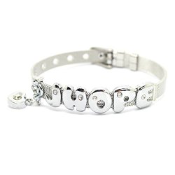 Fanstown BTS kpop bangtan boys member handmade titanium bracelet