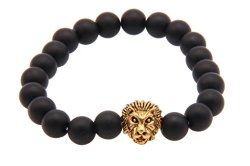 JY Jewelry Matte Agate beads Energy strength bracelet pray buddha bracelet