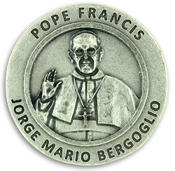 Lot of 3! Pope Francis Pray for Us Pocket Token Coin Charm 1.2″ Catholic