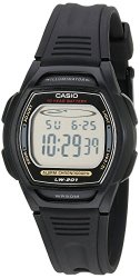 Casio Women’s LW201-1AV Digital Alarm Chronograph Watch