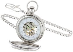 Charles Hubert 3847 Mechanical Picture Frame Pocket Watch