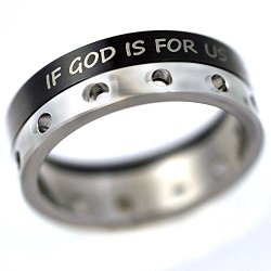 God Is For Us Spinner Ring