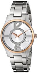 Kenneth Cole New York Women’s 10019637 “Classic” Stainless Steel Two-Tone Watch (Amazon Exclusive)