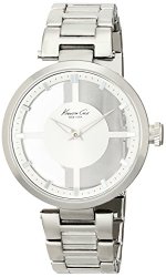 Kenneth Cole New York Women’s KC4727 Transparency Classic See-Through Dial Round Watch