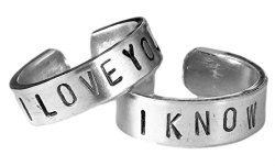 Star Wars, Anniversary gifts for men, I love you I know, Han and Leia, Long distance relationship, Boyfriend girlfriend jewelry, Sister ring