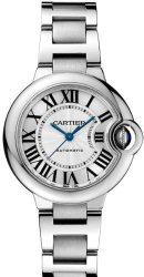 Cartier Ballon Bleu Automatic Silver Flinque Dial Ladies Watch W6920071