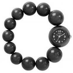 Reflex Ladies Black Analogue Large Bead Fashion Wrist Watch BBR001