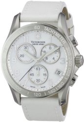 Victorinox Swiss Army Women’s 241418 Classic White Mother-Of-Pearl Dial Watch