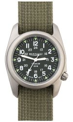 Bertucci A-2T Vintage Titanium Green Dial Men’s watch #12030