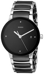 Rado Women’s R30934712 Centrix Black Ceramic Bracelet Watch