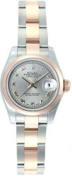 Rolex Datejust Ladies Steel 18K Rose Gold Watch 179161