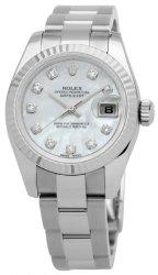 Rolex Datejust Lady Diamond Mother of Pearl Automatic Ladies Watch 179174