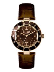 Versus by Versace Women’s SP8170015 Logo Analog Display Quartz Brown Watch